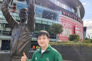 观战枪城大战！樊振东：第一次置身其中，如此英超，怎能不爱