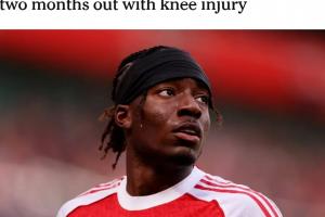 DO：马杜埃凯膝盖受伤将缺阵2个月，没有遭受十字韧带伤情