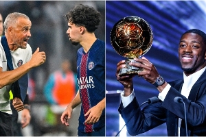 今日趣图：登贝莱金球？真能吹，怎么不说曼联输英乙、瓜帅摆大巴