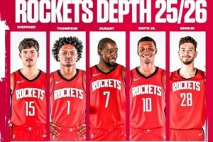 美记谈火箭队缺控卫：他们目前没有可以轻易交易的球员